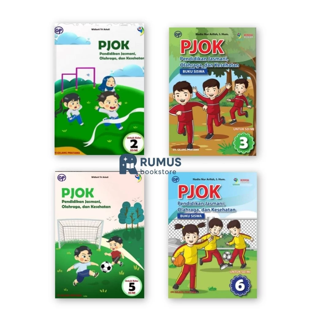 buku pjok sd kelas 2 3 5 6 kurikulum merdeka gilang pratama buku pjok sd kelas 2 3 5 6 kurikulum merdeka gilang pratama