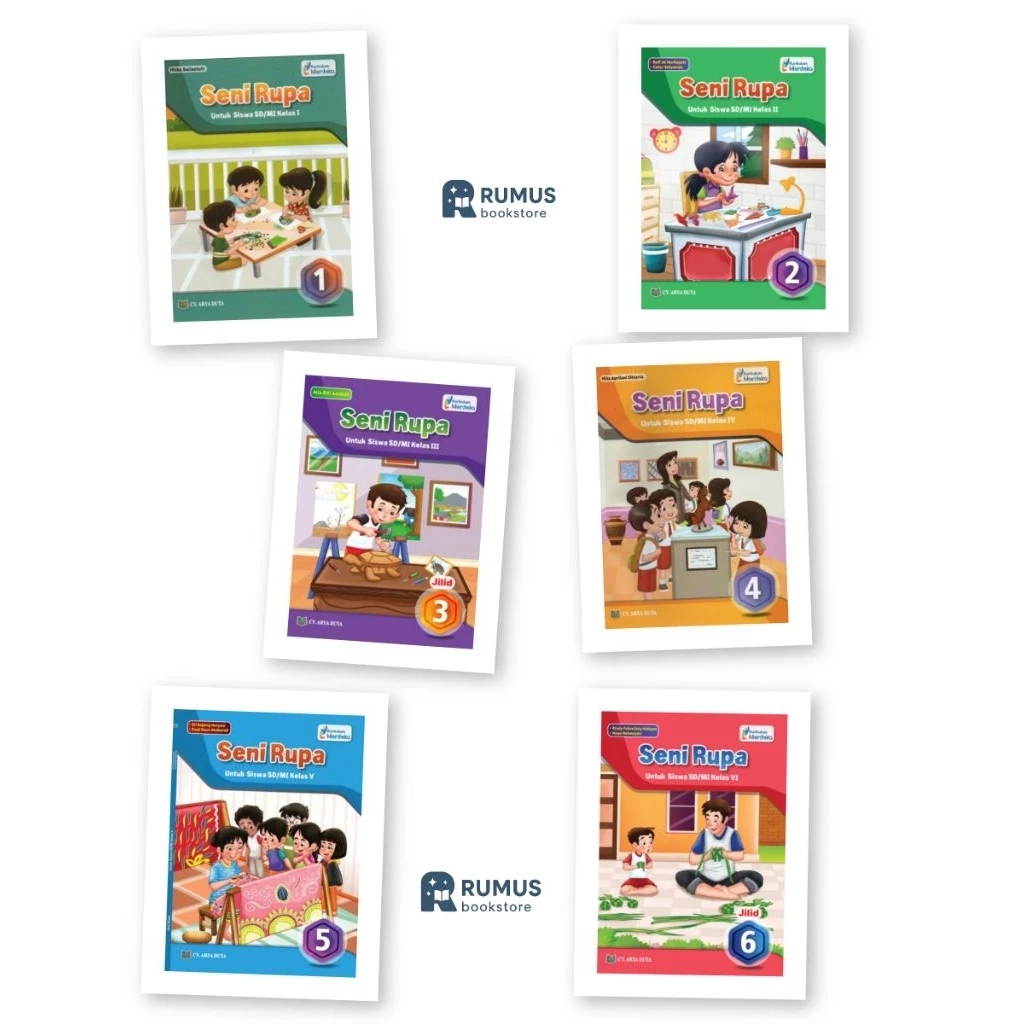 buku seni rupa sd kelas 1 2 3 4 5 6 kurikulum merdeka cv. arya duta buku seni rupa sd kelas 1 2 3 4 5 6 kurikulum merdeka cv. arya duta