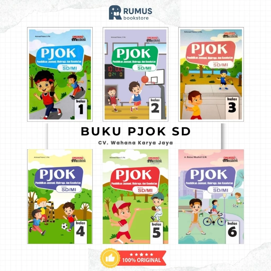 buku pjok sd kelas 1 2 3 4 5 6 kurikulum merdeka cv. wahana karya jaya buku pjok sd kelas 1 2 3 4 5 6 kurikulum merdeka cv. wahana karya jaya