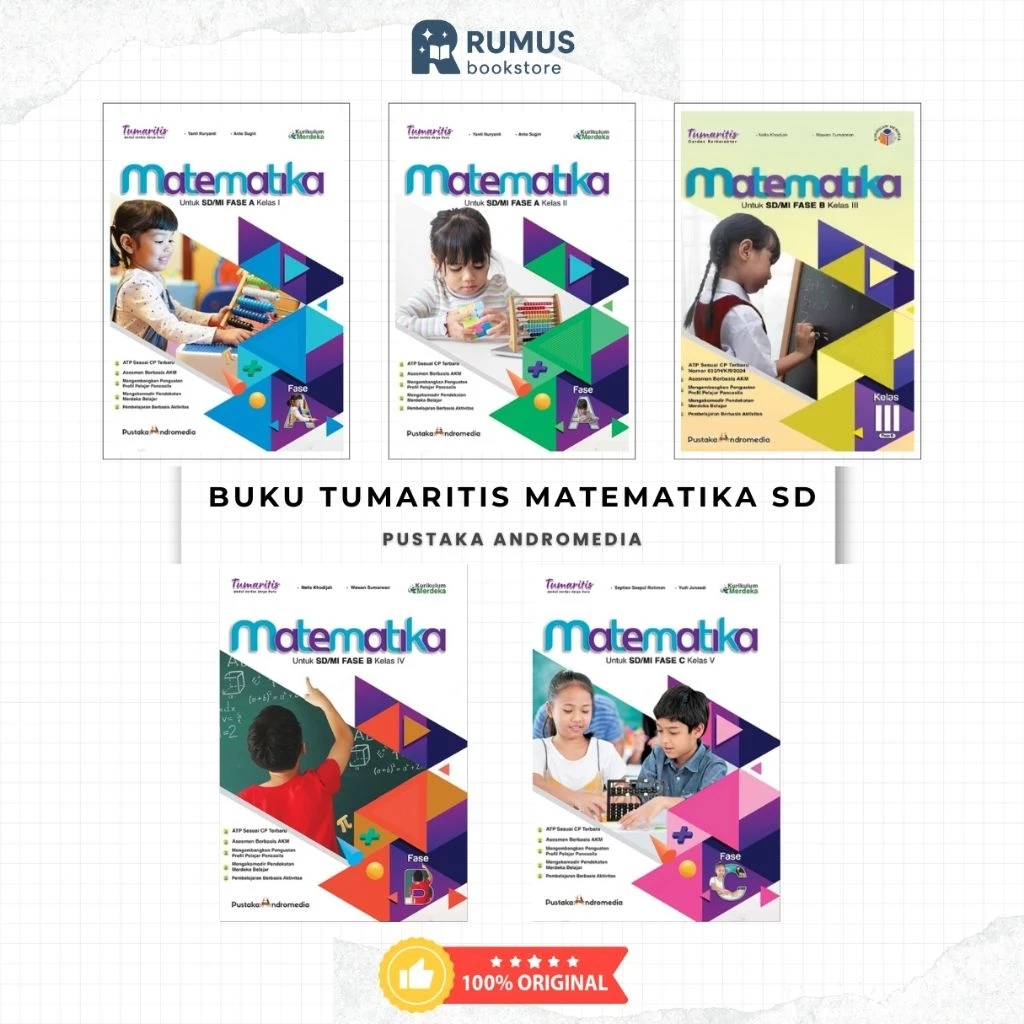 buku tumaritis matematika sd kelas 1 2 3 4 5 kurikulum merdeka buku tumaritis matematika sd kelas 1 2 3 4 5 kurikulum merdeka